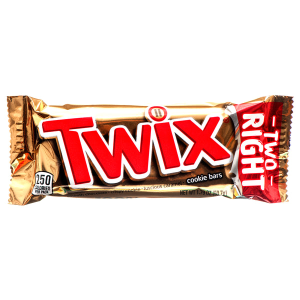 Twix Chocolate Cookie Bar, 1.7 oz (36 Pack)