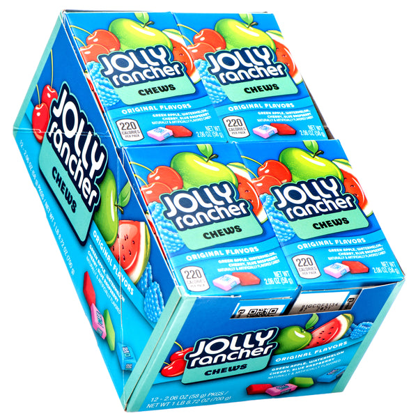 Jolly Rancher Fruit Chews, 2 oz (12 Pack)