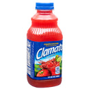 Clamato Tomato Cocktail Juice, 32 oz (12 Pack)