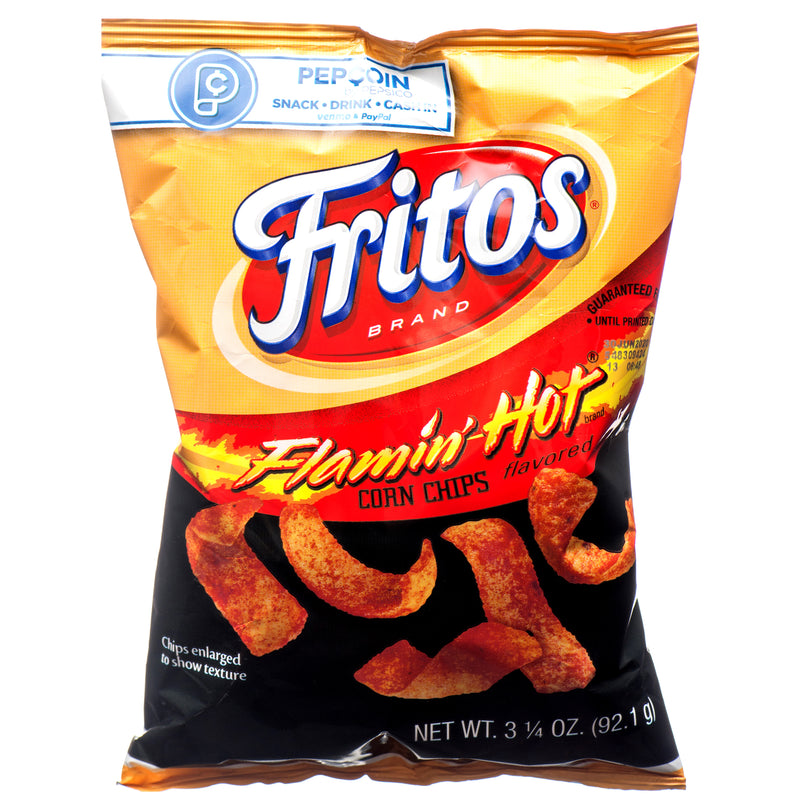 Fritos Hot Corn Chips, 3.25 oz (36 Pack)