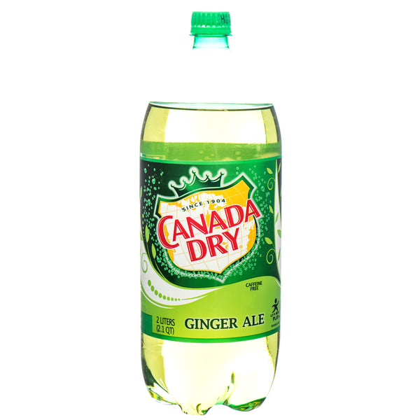 Canada Dry Ginger Ale, 2 lt (8 Pack)
