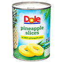 Dole Pineapple Slice in Juice, 46 oz (12 Pack)