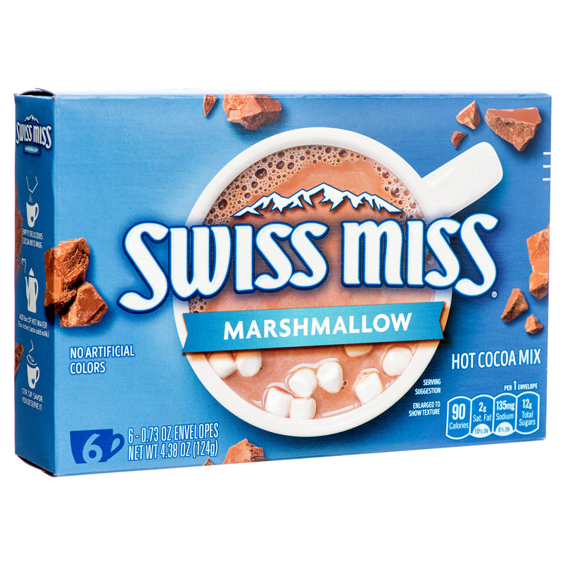 Swiss Miss Hot Cocoa Mix, Marshmallow, 6 Count (36 Pack)