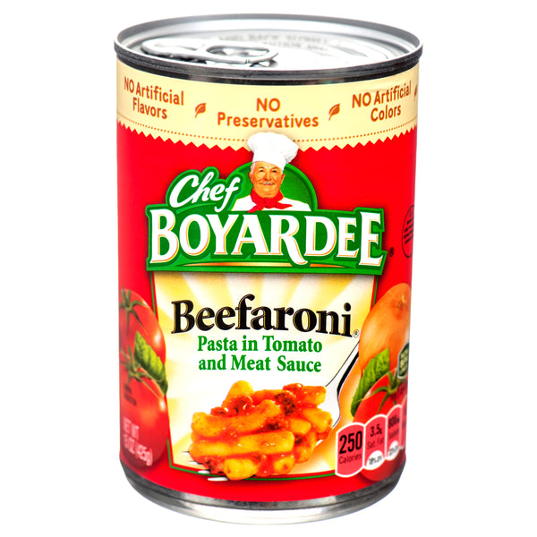 Chef Boyardee Beefaroni Canned Pasta, 15 oz (24 Pack)