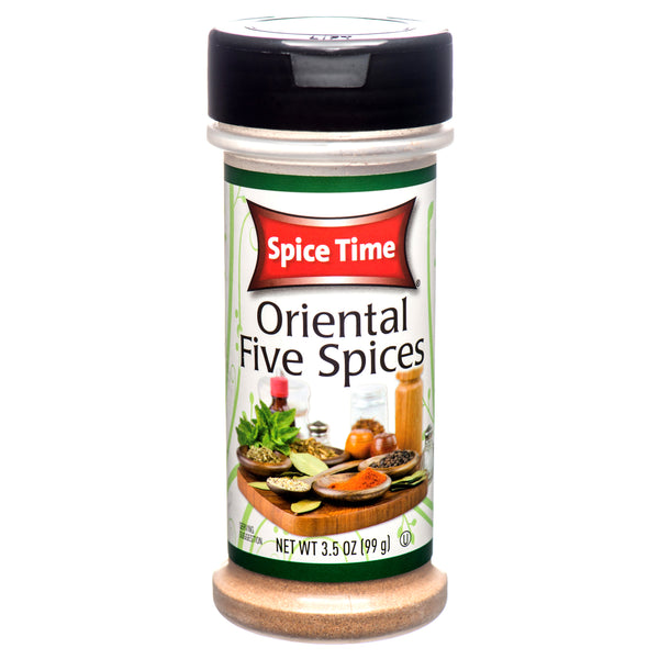 Spice Time Oriental Five Spices, 3.5 oz (12 Pack)