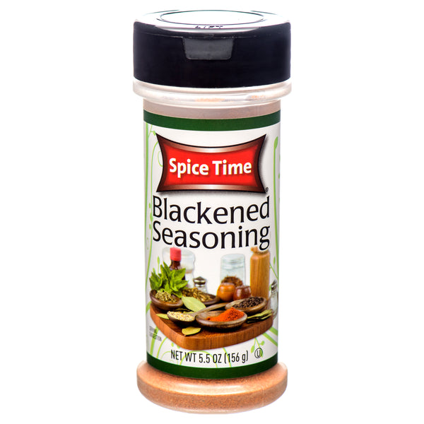 Spice Time Blackened Seasoning, 5.5 oz (12 Pack)