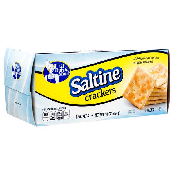 Lil’ Dutch Saltine Crackers, 12 oz (12 Pack)