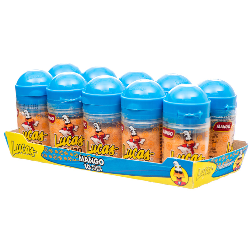 Lucas Baby Mango Candy, 10 Count (30 Pack)