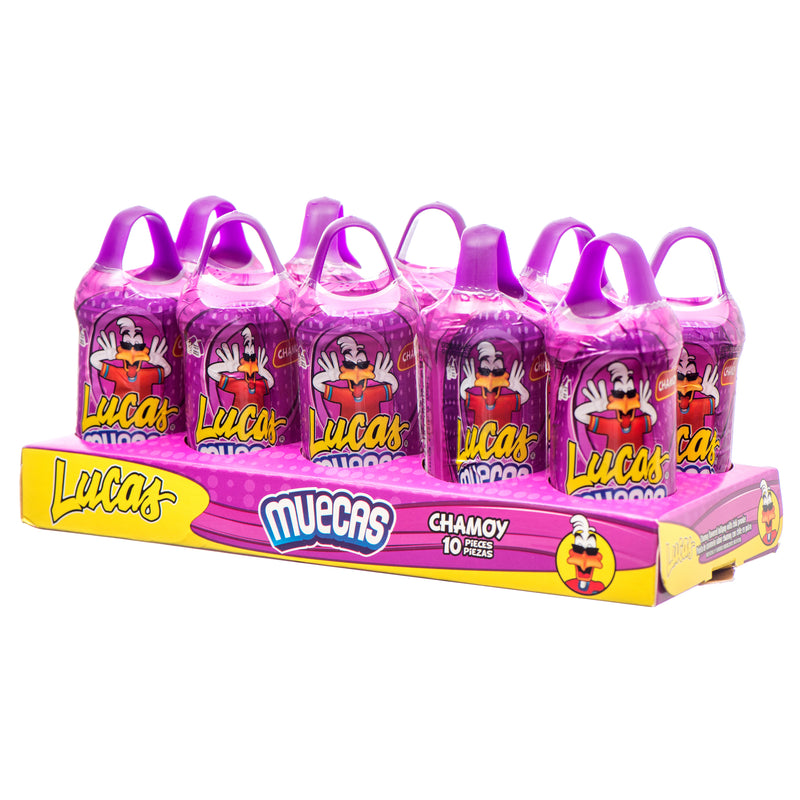 Lucas Muecas Chamoy Candy, 10 Count (24 Pack)