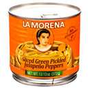 La Morena Sliced Jalapeño Peppers, 13 oz (12 Count)