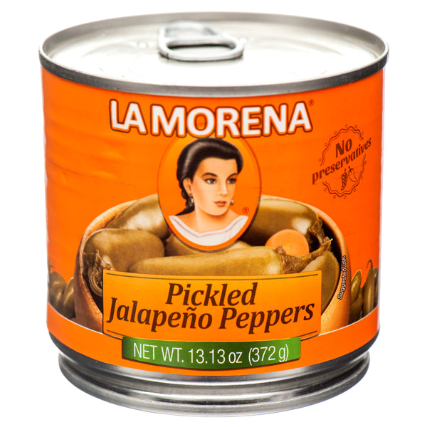 La Morena Pickled Jalapeño Peppers, 13 oz (12 Count)