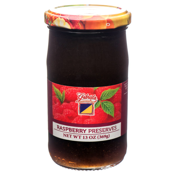 Gabriela Raspberry Preserves Jam, 13 oz (24 Pack)