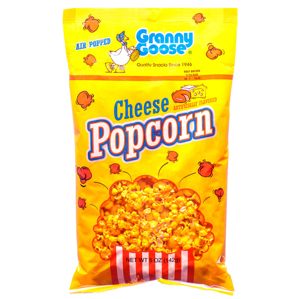 Granny Goose Cheese Flavor Popcorn, 5 oz (18 Pack)