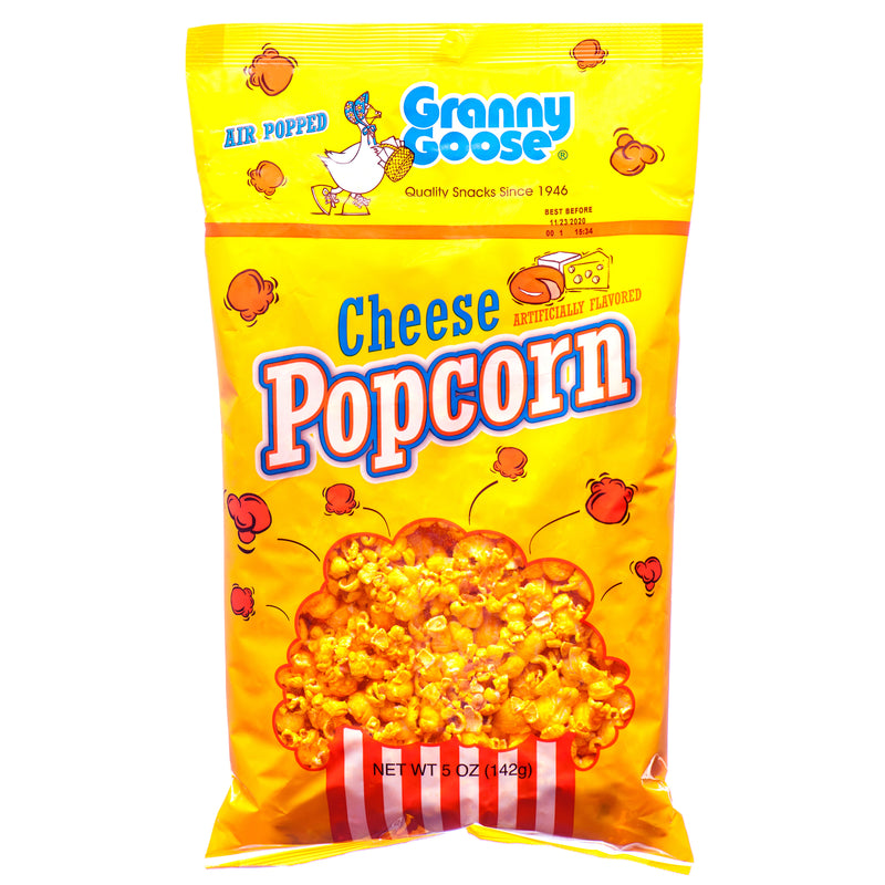 Granny Goose Cheese Flavor Popcorn, 5 oz (18 Pack)