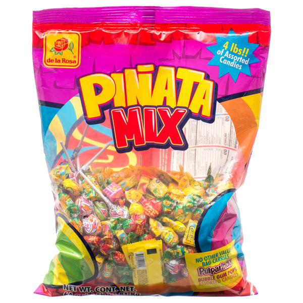 De La Rosa Piñata Mix, 64 oz (6 Pack)