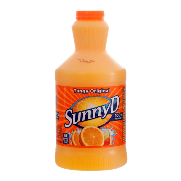 Sunny D Tangy Original Orange Juice, 64 oz (8 Pack)