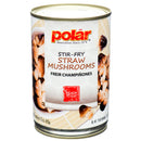 Polar Canned Straw Mushrooms, 15 oz (12 Pack)