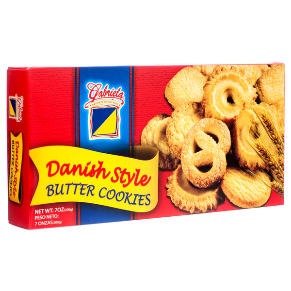Gabriela Danish Style Butter Cookies, 7 oz (24 Pack)