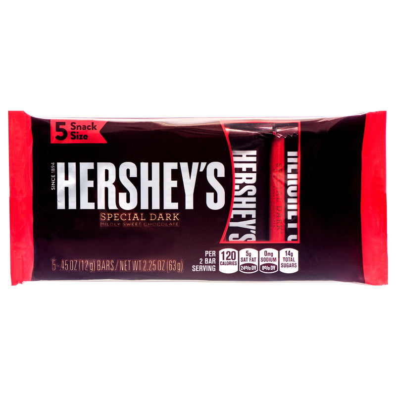 Hershey's Special Dark Chocolate, 5 Count (24 Pack)