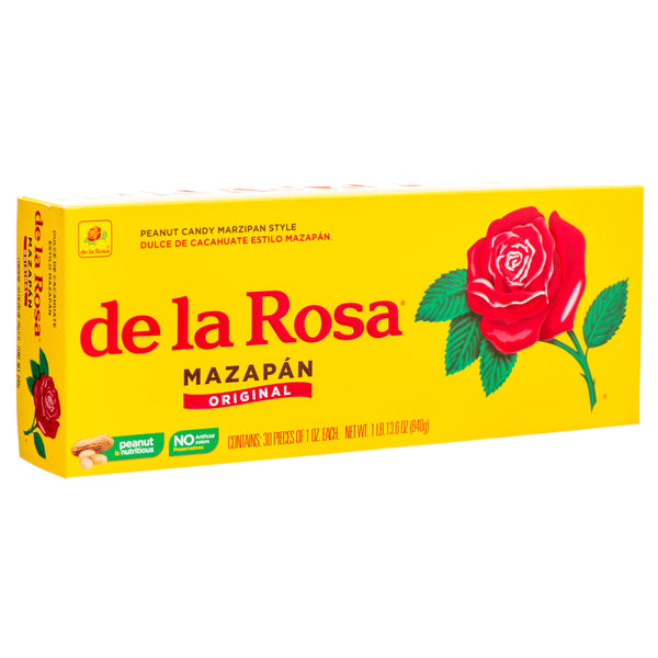 De La Rosa Mazapan Candy, 30 count (20 Pack)