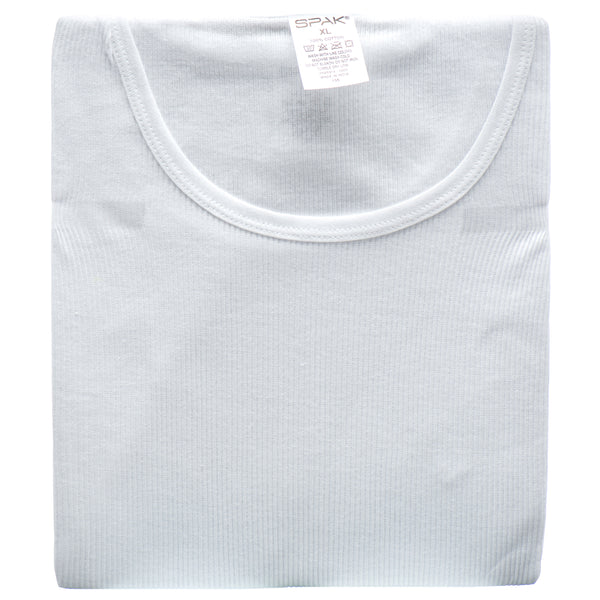 Spak Mens A-Shirt Xl White 3Pc (4 Pack)