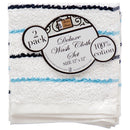 Striped Deluxe Wash Cloth 2-Piece Set (24 Pack)
