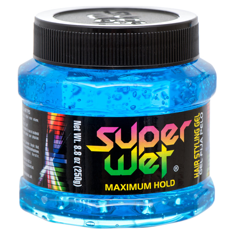 Superwet Hair Gel 8.8 Oz Azul (24 Pack)