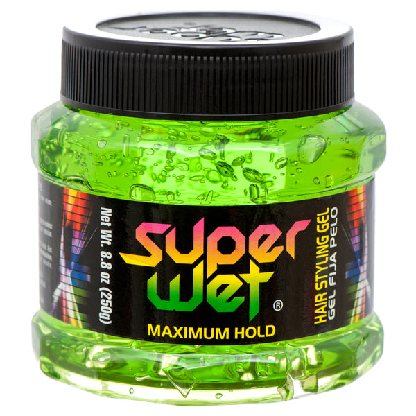 Superwet Hair Gel 8.8 Oz Green (24 Pack)