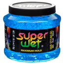 Superwet Hair Gel 35.3 Oz Blue (6 Pack)