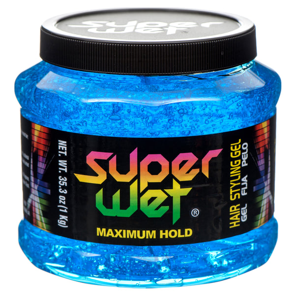 Superwet Hair Gel 35.3 Oz Blue (6 Pack)