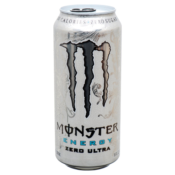 Monster Energy Drink, Zero Ultra, 16 oz (24 Pack)