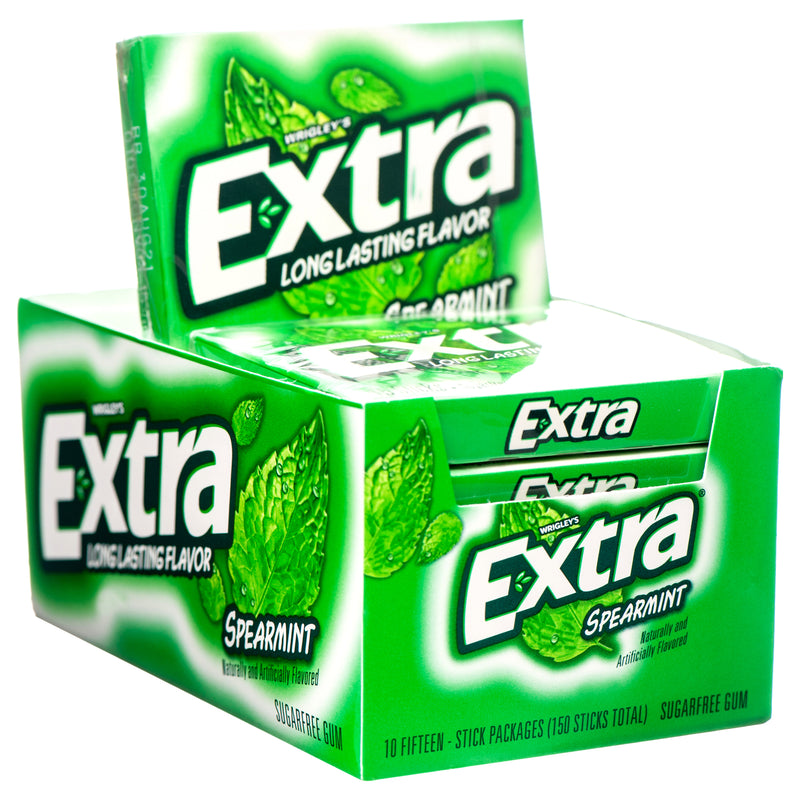 Extra Spearmint Gum (10 Pack)