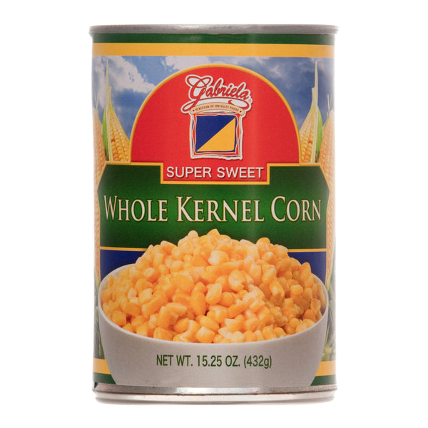Gabriela Whole Kernel Corn, 15 oz (24 Pack)