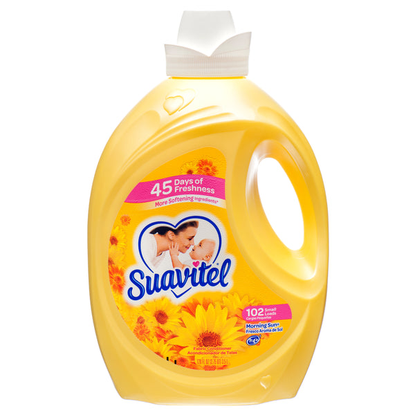 Suavitel Fabric Softener, Morning Sun, 120 oz (4 Pack)