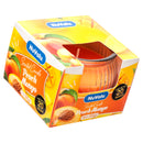 NuValu Scented Candle, Peach Mango, 3 oz (12 Pack)