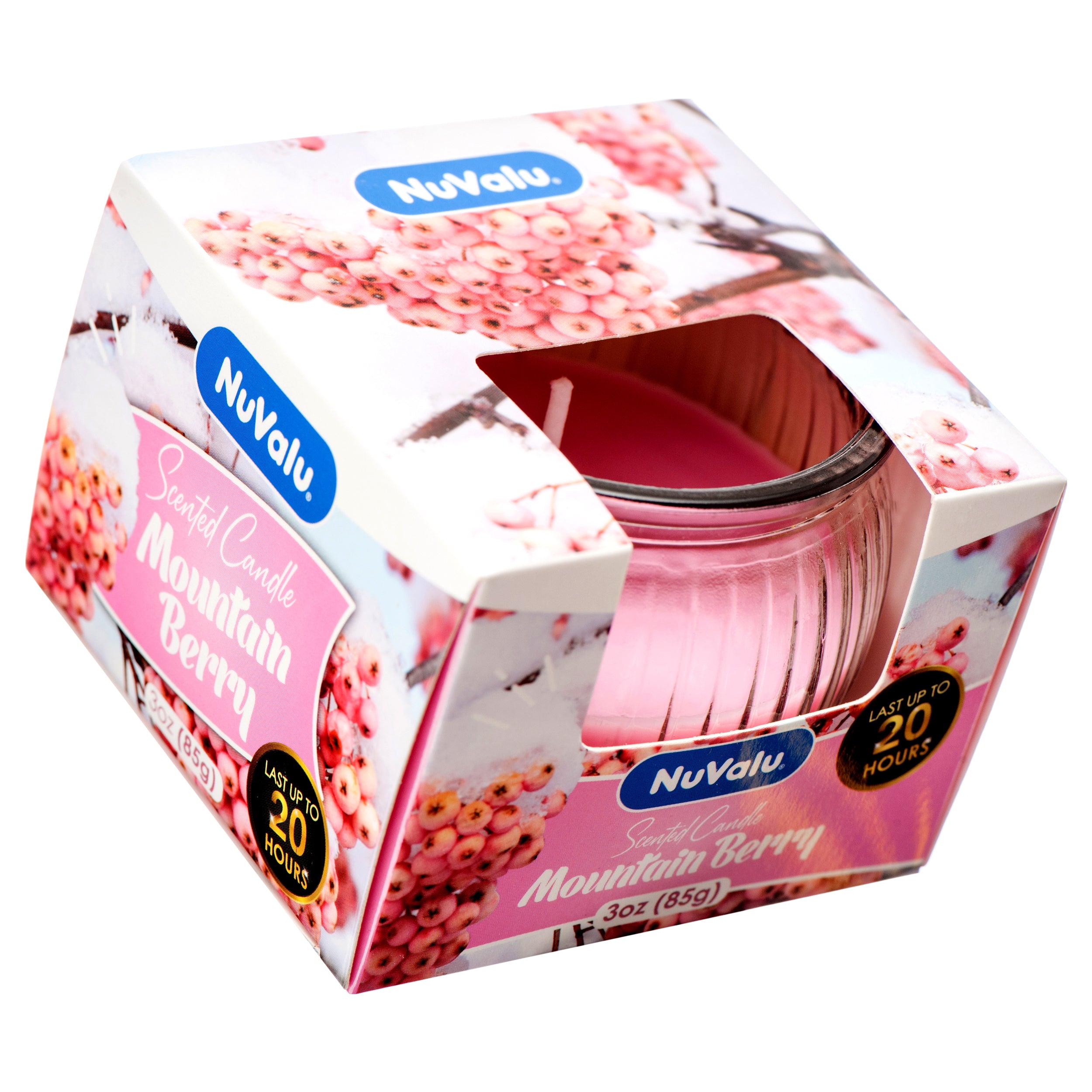 Nuvalu Candle Tumbler 3 Oz Mountain Berry (Pack Of 1)