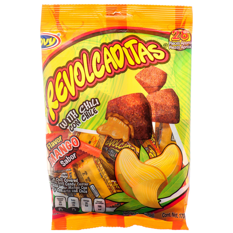 Jovy Revolcaditas, Mango 6 oz (24 Pack)