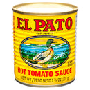 El Pato Hot Tomato Sauce, 7.75 oz (24 Pack)