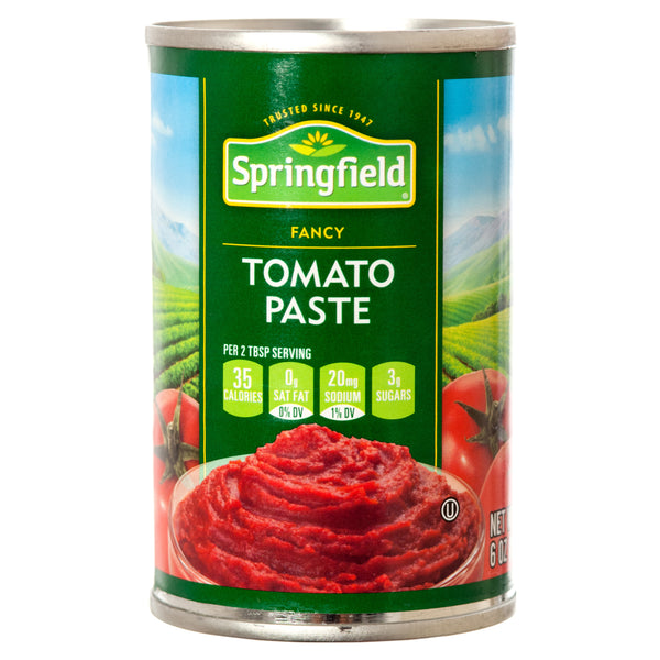 Springfield Tomato Paste, 6 oz (48 Pack)