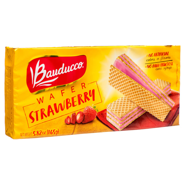 Bauducco Strawberry Wafers, 5.8 oz (18 Pack)