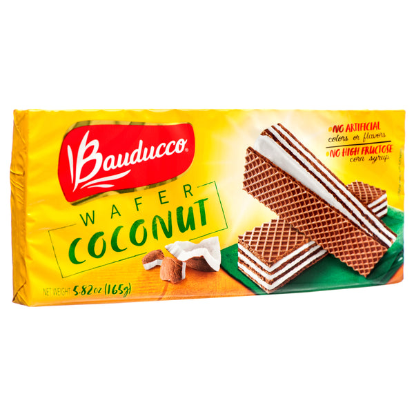 Bauducco Wafer, Coconut, 5.8 oz (18 Pack)
