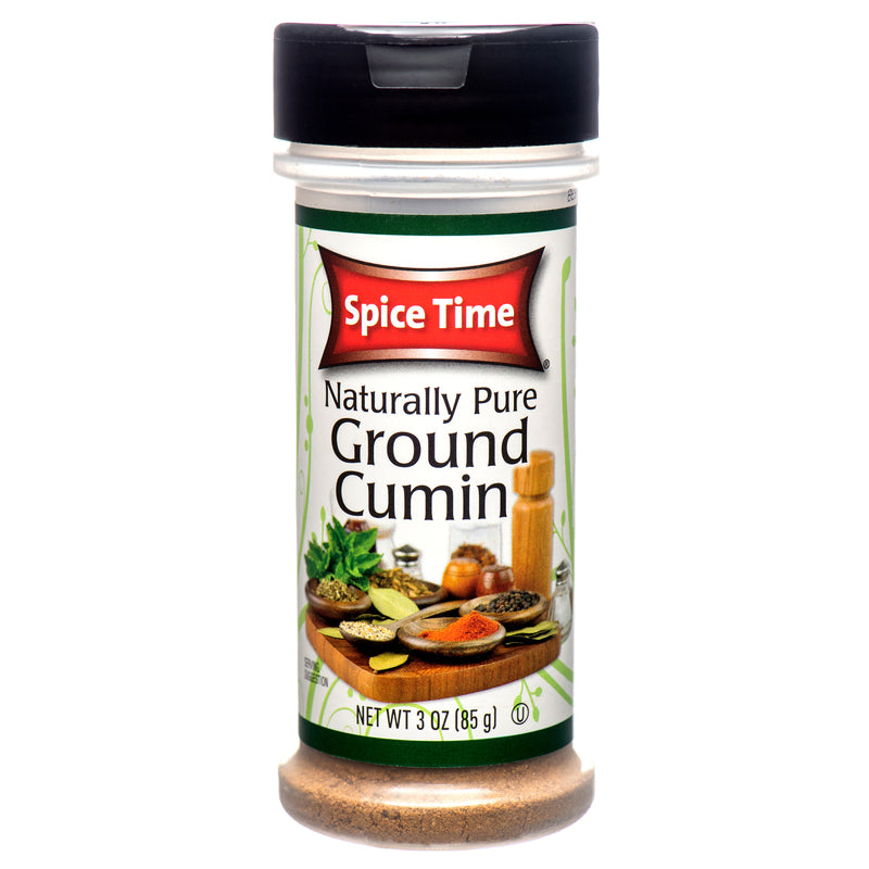 Spice Time Ground Cumin, 3 oz (12 Pack)