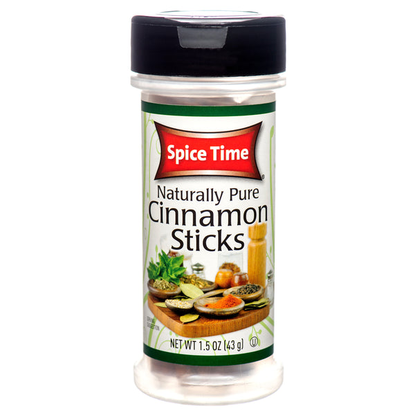 Spice Time Cinnamon Sticks, 1.5 oz (12 Pack)