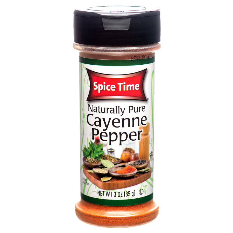 Spice Time Cayenne Pepper, 3 oz (12 Pack)