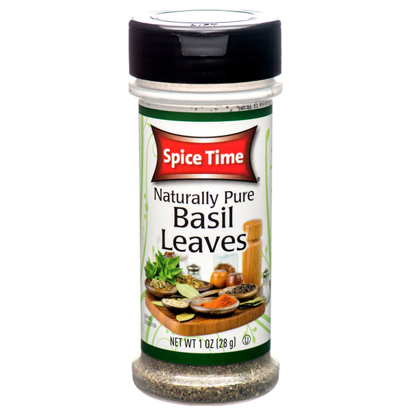 Spice Time Basil Leaves, 1 oz (12 Pack)