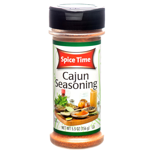 Spice Time Cajun Seasoning, 5.5 oz (12 Pack)