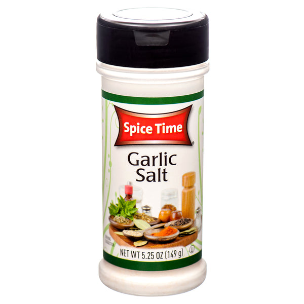 Spice Time Garlic Salt, 2.5 oz (12 Pack)