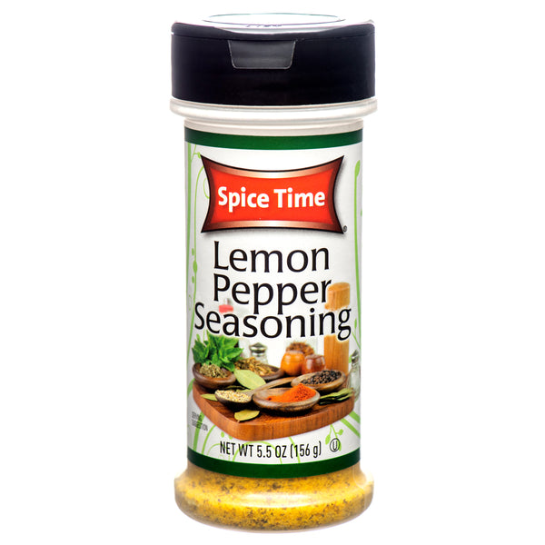 Spice Time Lemon Pepper Seasoning, 5.5 oz (12 Pack)