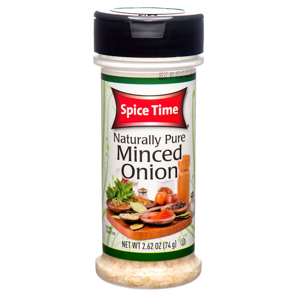 Spice Time Minced Onion, 2.6 oz (12 Pack)