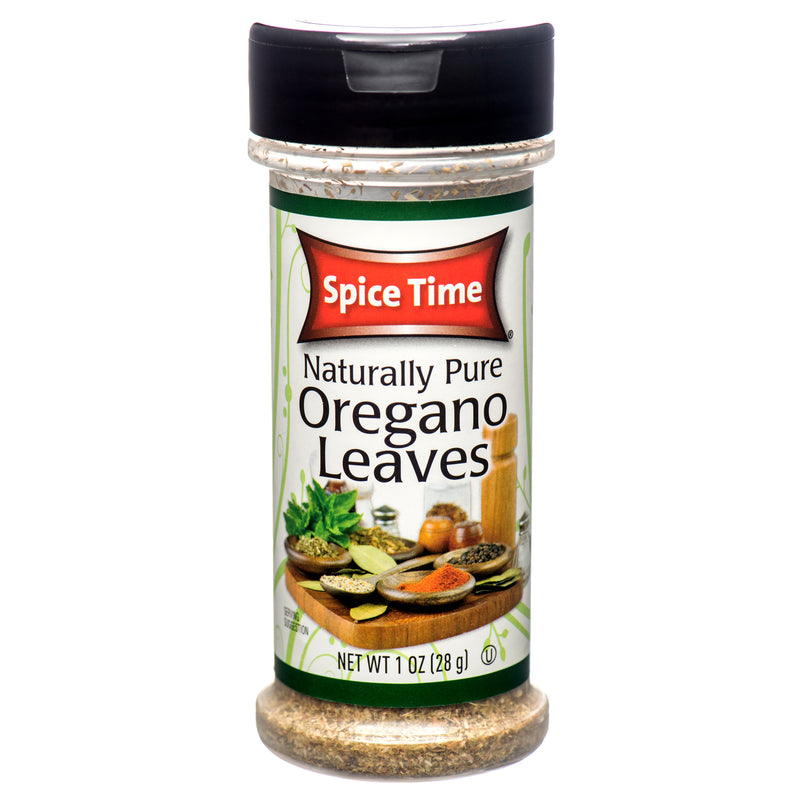 Spice Time Oregano Leaves, 1 oz (12 Pack)
